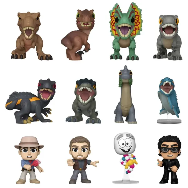 Фигурка Funko Mystery Minis Jurassic World 1 штука в ассортименте (из12) 87856