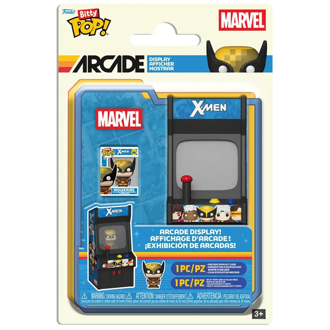 Фигурка Funko Bitty POP! Arcade Marvel X-Men Wolverine 91395