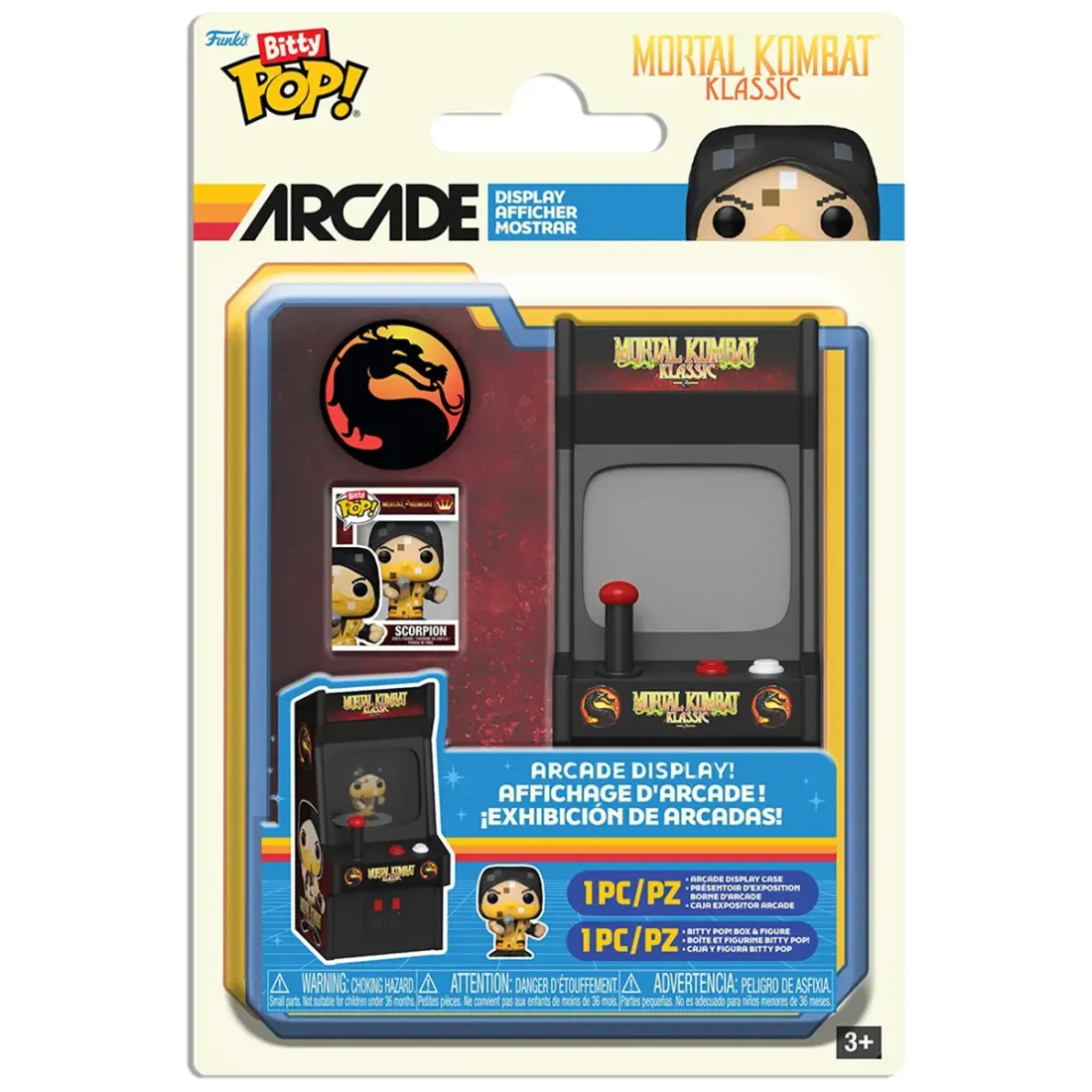 Фигурка Funko Bitty POP! Arcade Mortal Kombat Scorpion 91394