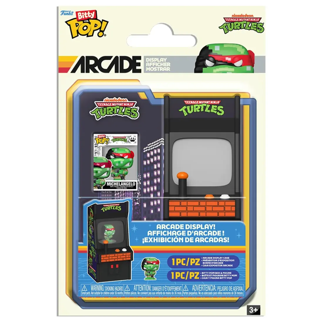 Фигурка Funko Bitty POP! Arcade TMNT Michelangelo 90116