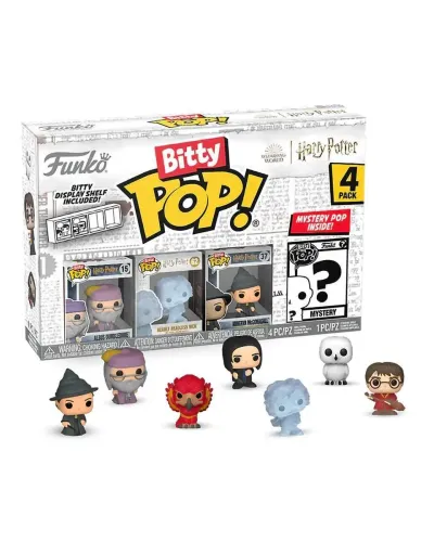 Фигурка Funko Bitty POP! Harry Potter S3 Dumbledore+HeadlessNick+McGonagal+Mystery(1 of 4) 4PK 71317