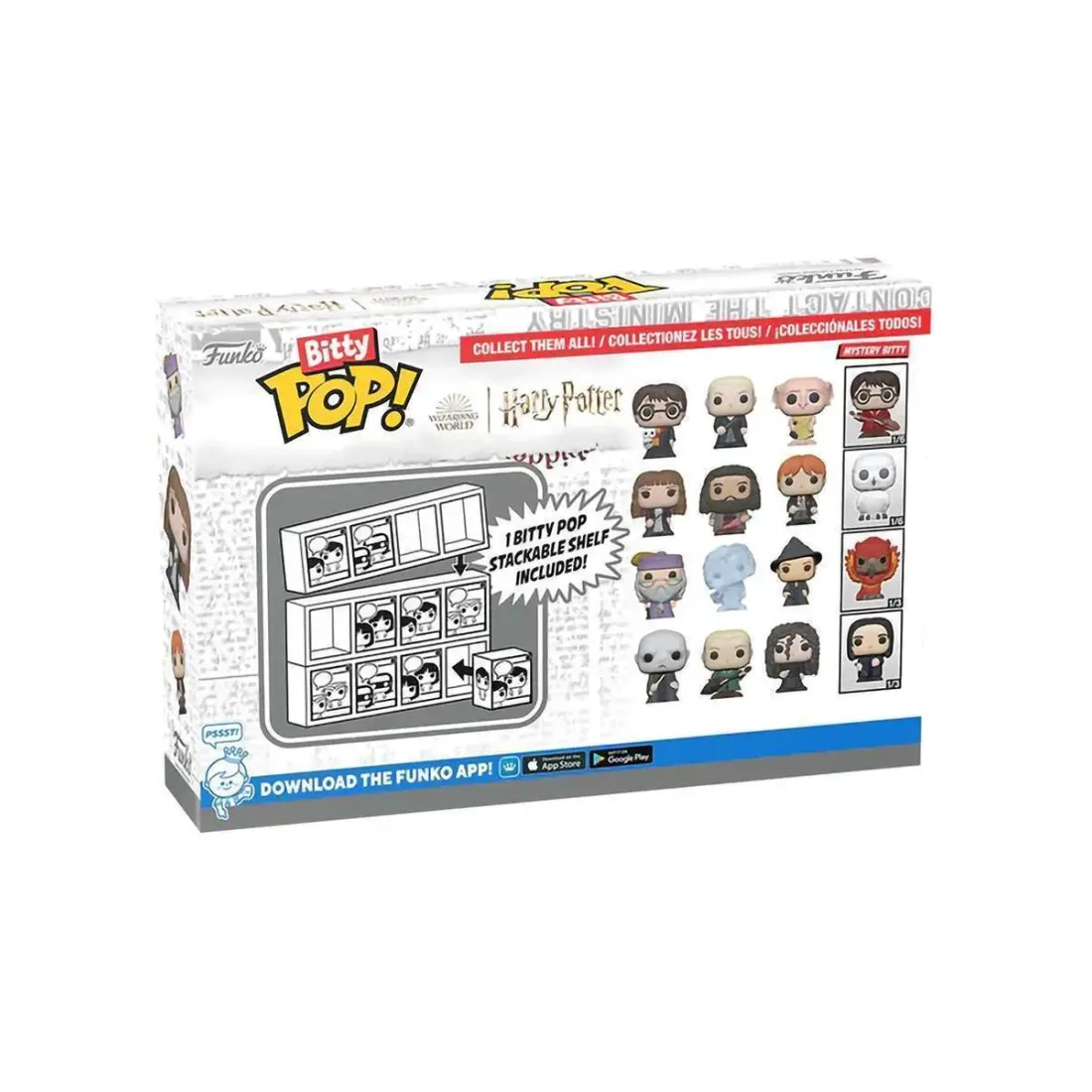 Фигурка Funko Bitty POP! Harry Potter S4 Voldemort+Draco+Bellatrix+Mystery (1 of 4) 4PK 71318