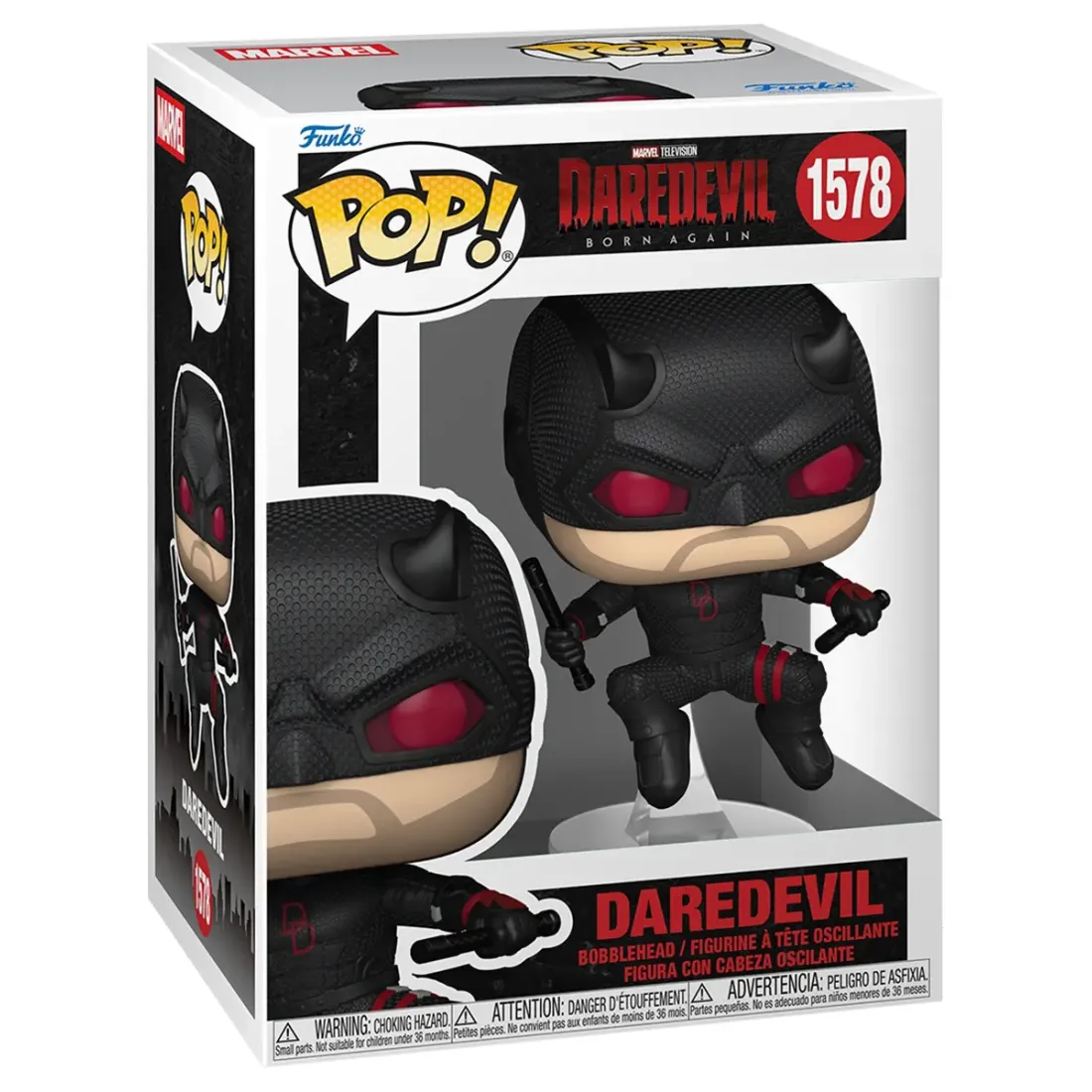 Фигурка Funko POP! Bobble Marvel Daredevil Born Again S2 Daredevil (1578) 91849