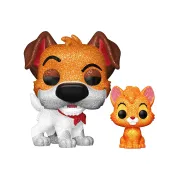 Фигурка Funko POP! Disney Oliver and Company Dodger with Oliver (DGLT) (Exc) (1705) 91909