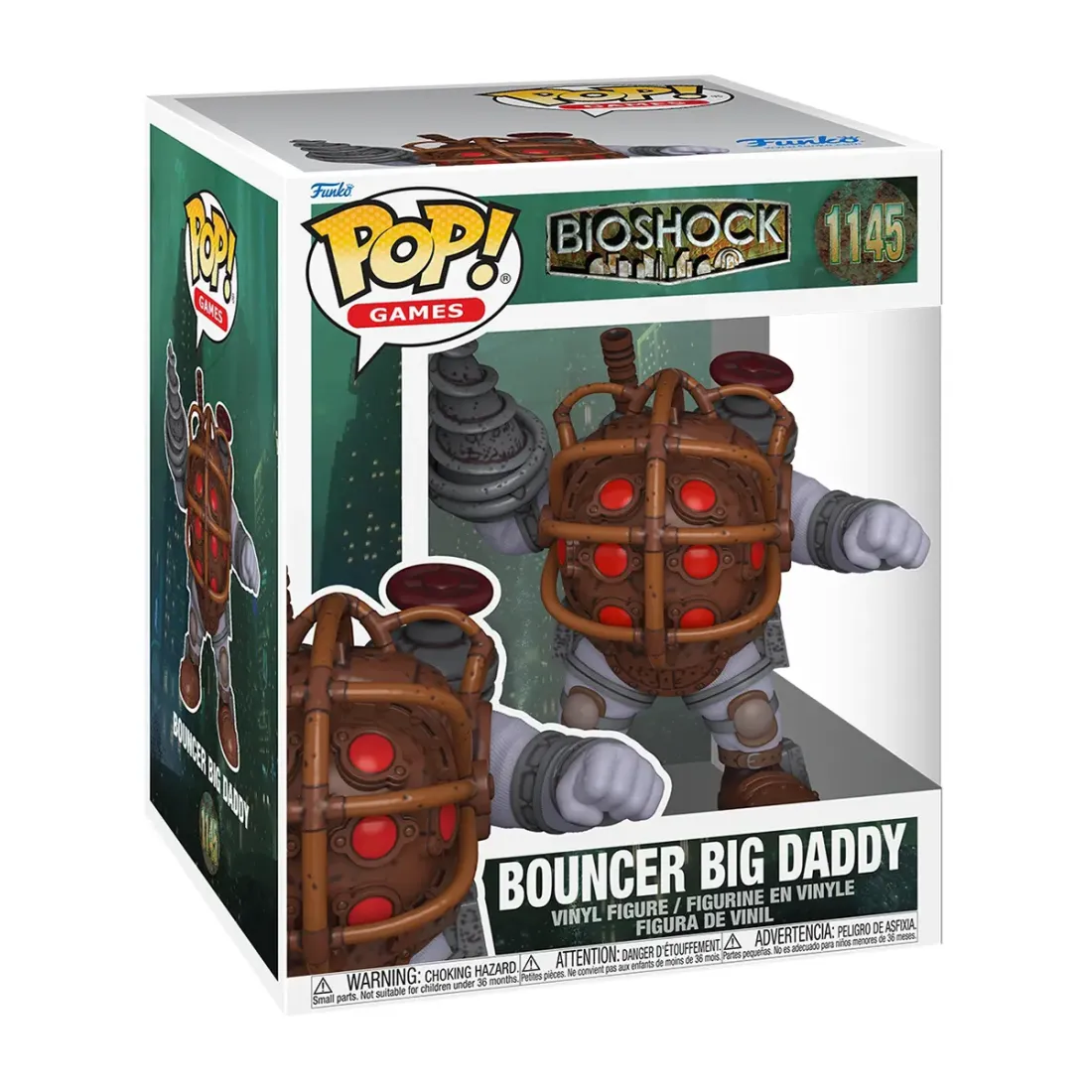 Фигурка Funko POP! Games Bioshock Bouncer Big Daddy 6