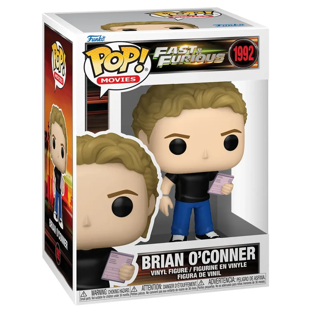 Фигурка Funko POP! Movies Fast & Furious Brian O'Conner (1992) 90491