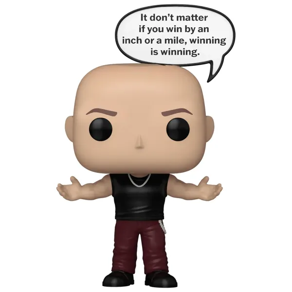 Фигурка Funko POP! Movies Fast & Furious Dom Toretto (Winning is Winning) (1993) 90492