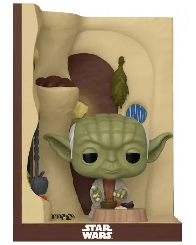Фигурка Funko POP! Nooks Bobble Star Wars Yoda in His Hut 90375