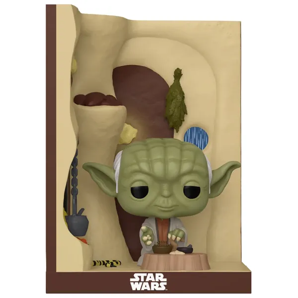Фигурка Funko POP! Nooks Bobble Star Wars Yoda in His Hut 90375