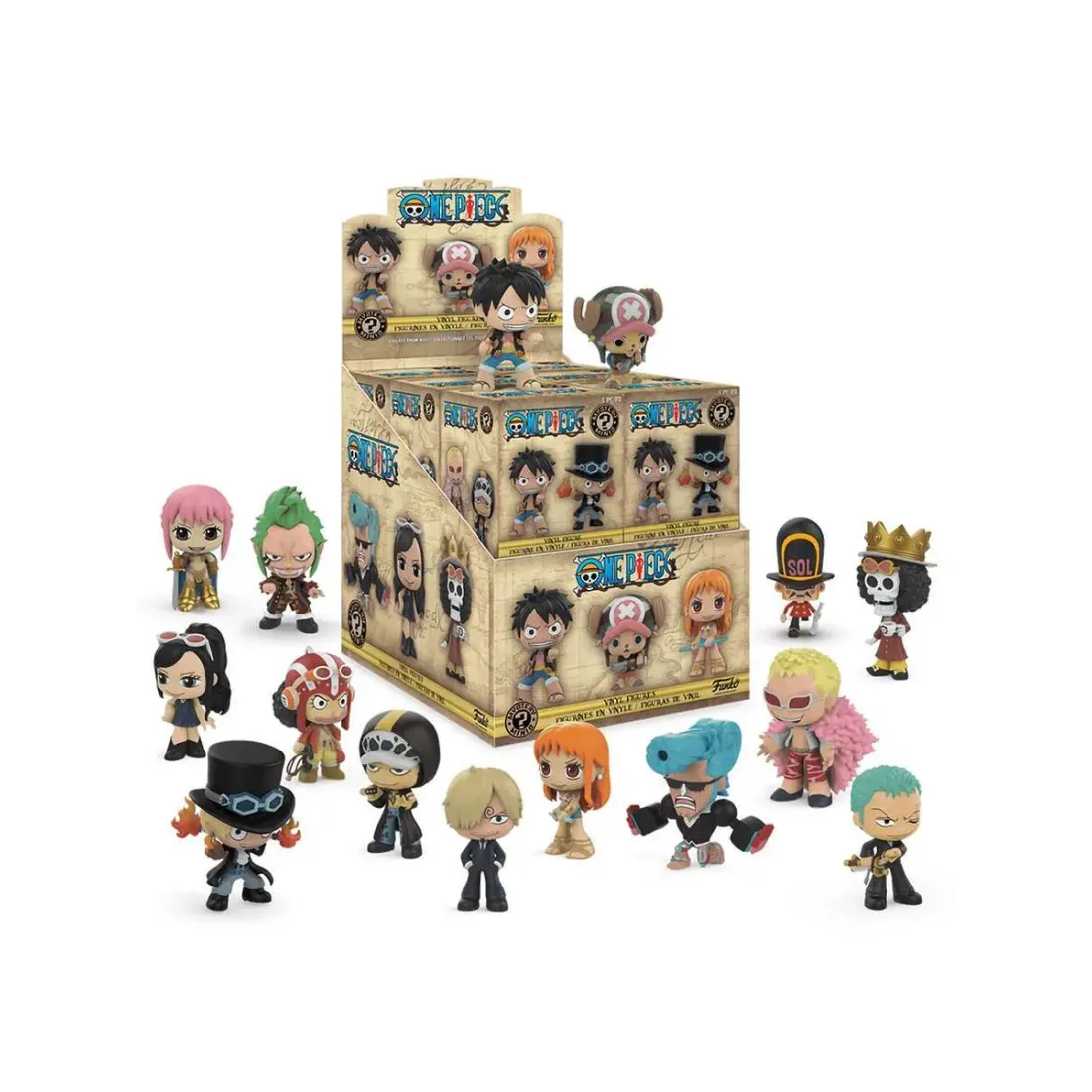 Фигурка Funko Mystery Minis One Piece 1 штука в ассортименте (из 12) 30608