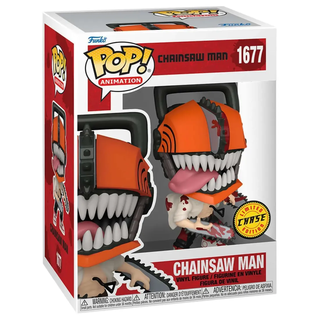 Фигурка Funko POP! Animation Chainsaw Man Chainsaw Man (Bloody) Chase (1677)