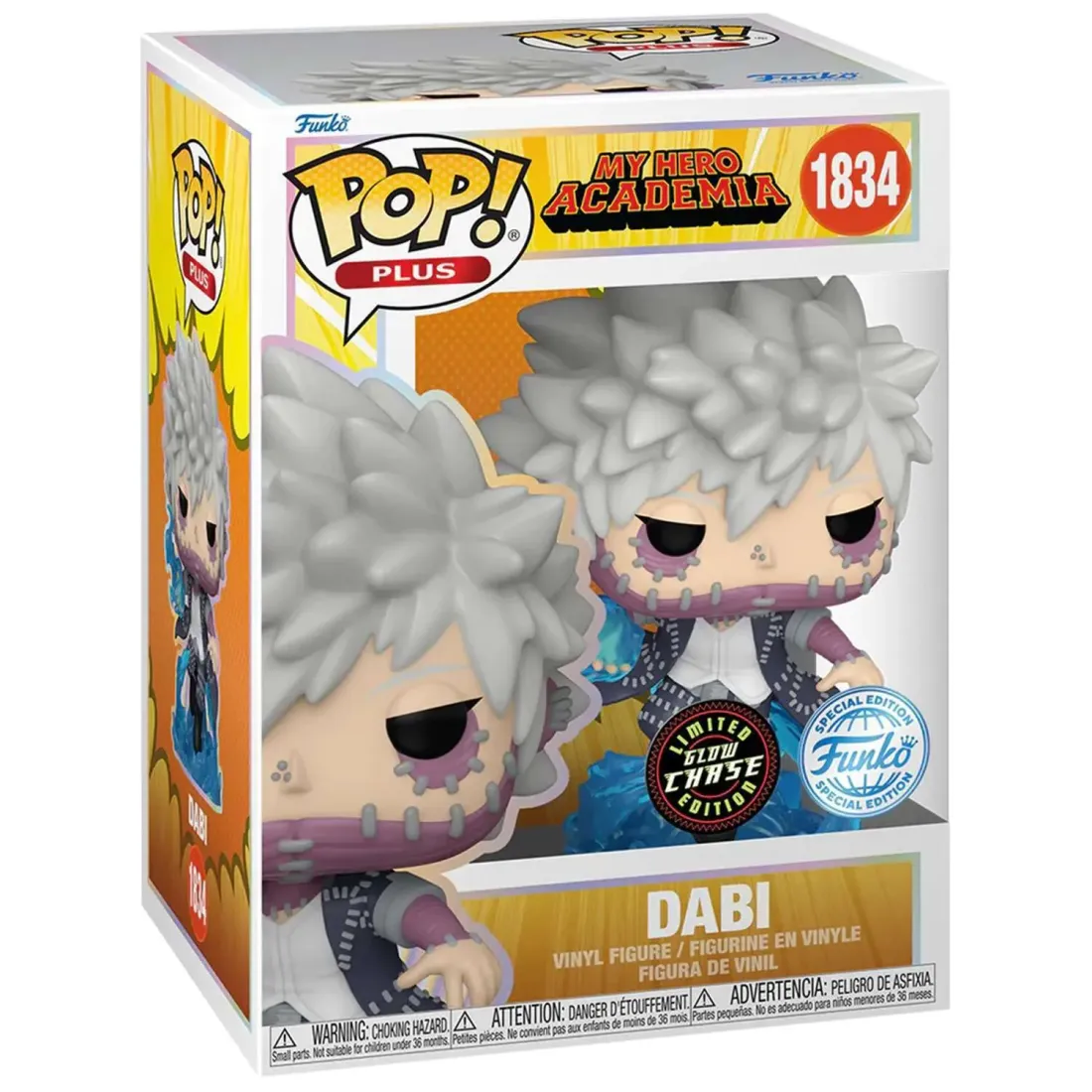 Фигурка Funko POP! Plus My Hero Academia Dabi (GW) Chase SS (1834)