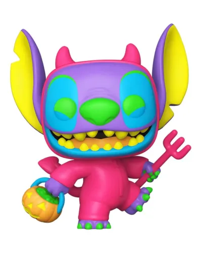 Фигурка Funko POP! Disney Lilo & Stitch Devilish Stitch (BLKLT) Chase (Exc) (1701)