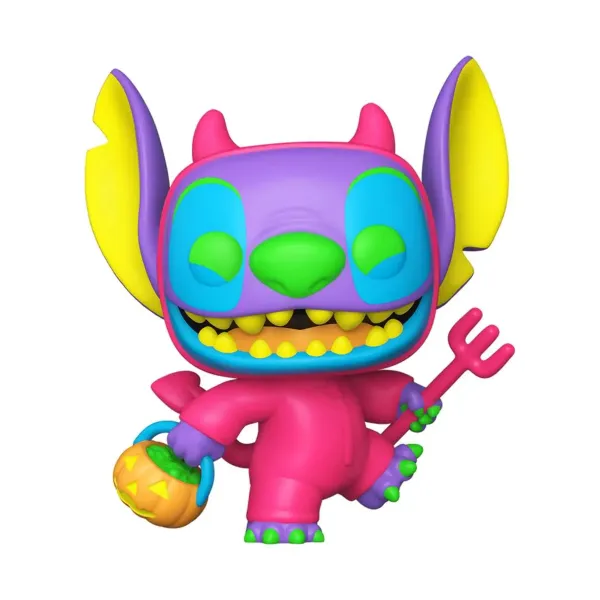 Фигурка Funko POP! Disney Lilo & Stitch Devilish Stitch (BLKLT) Chase (Exc) (1701)