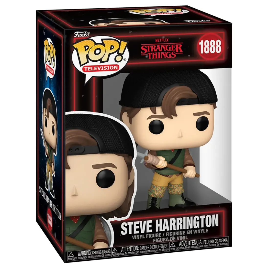 Фигурка Funko POP! TV Stranger Things S5 Steve Harrington with Spear (1888) 94354