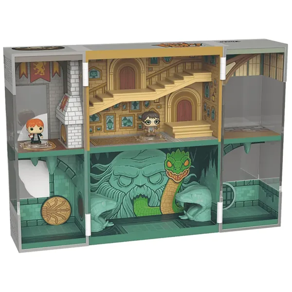 Набор Funko Bitty POP! Bitty Box Harry Potter Hogwarts Castle +2 Bitty POP! Harry+Ron 85533
