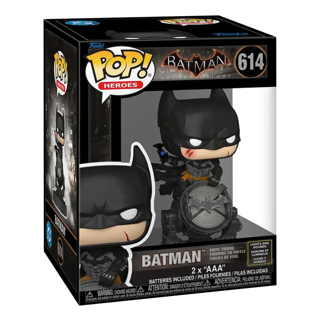 Фигурка Funko POP! Premium DC Heroes Batman Batman (Lights & Sounds) (Exc) (614) 90378