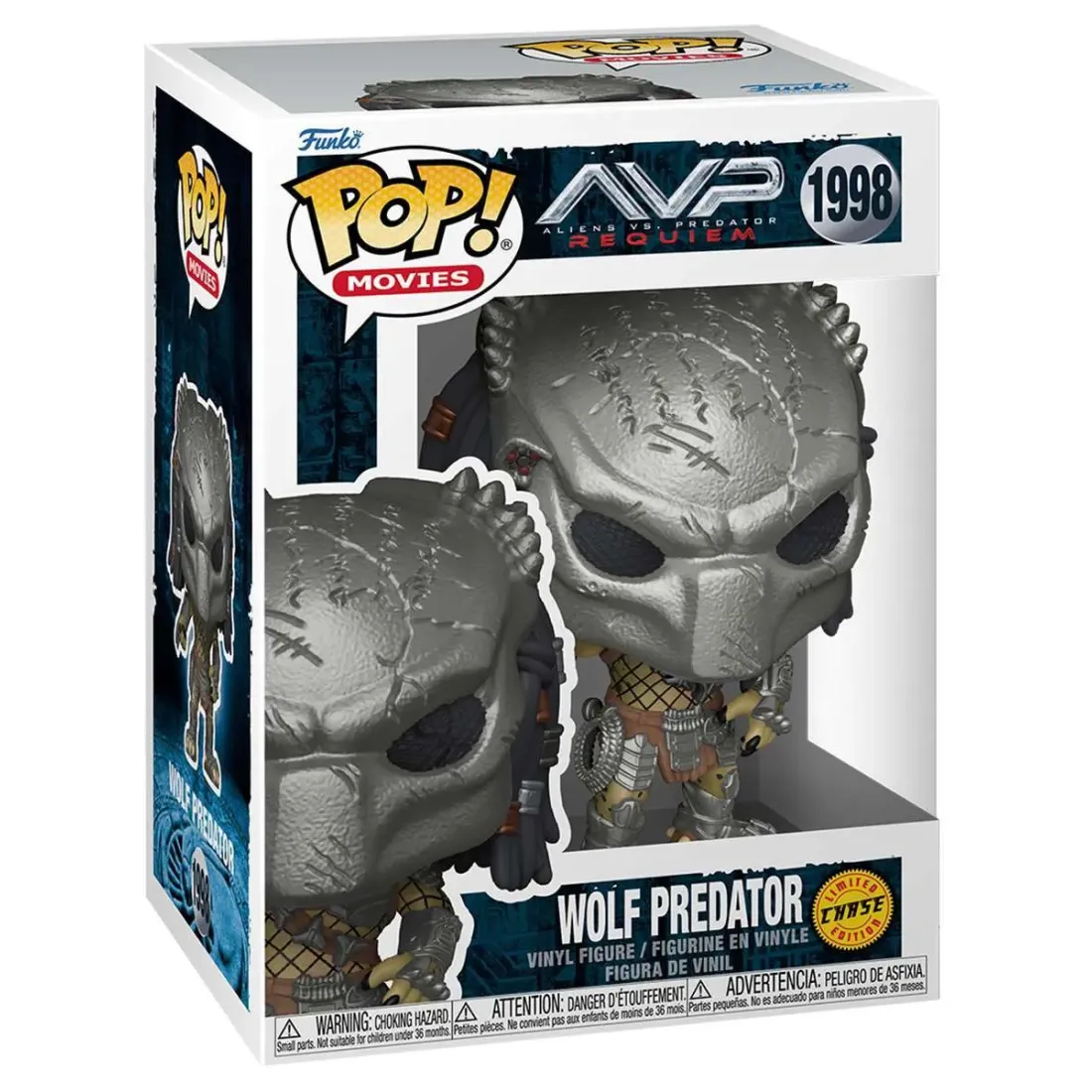 Фигурка Funko POP! Movies Aliens vs Predator Requiem Wolf Predator Chase (1998)
