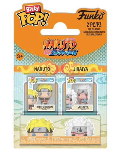 Набор Funko Bitty POP! Naruto Shippuden Naruto & Jiraiya (Exc) 2шт 92842