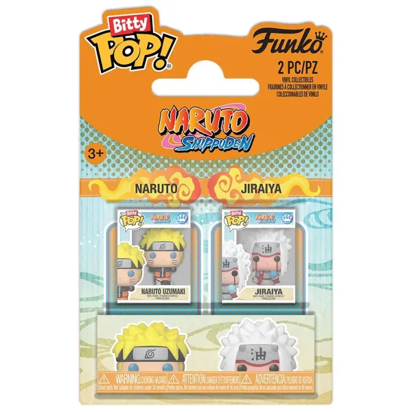 Набор Funko Bitty POP! Naruto Shippuden Naruto & Jiraiya (Exc) 2шт 92842