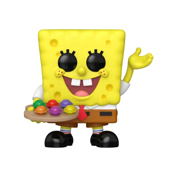 Фигурка Funko POP! Animation SpongeBob S5 SpongeBob with Pretty Patties (GW) (Exc) (2312) 92009