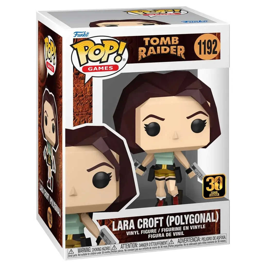 Фигурка Funko POP! Games Tomb Raider Lara Croft (Polygonal) (1192) 90841