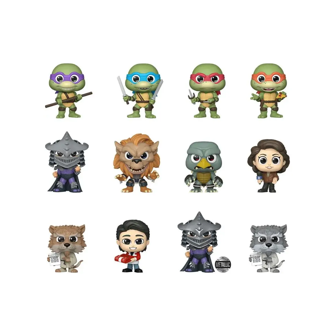 Фигурка Funko Mystery Minis TMNT 2 1 штука в ассортименте (из 12) 89634