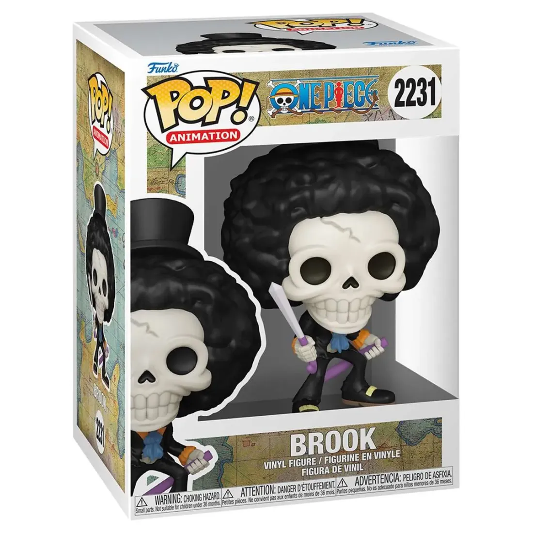 Фигурка Funko POP! Animation One Piece Brook with Soul Solid (2231) 90644