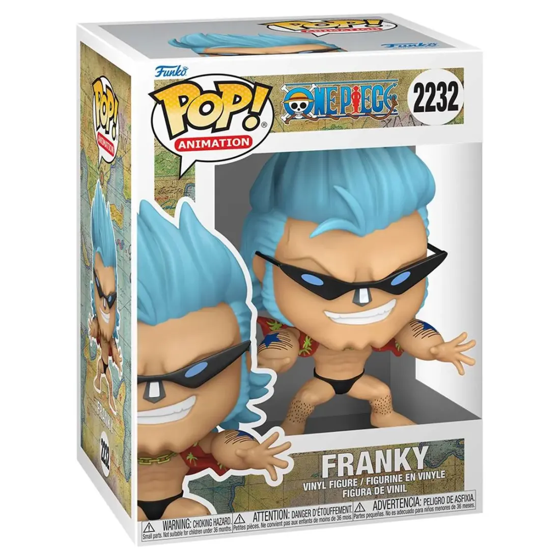Фигурка Funko POP! Animation One Piece Franky with Sunglasses (2232) 90645