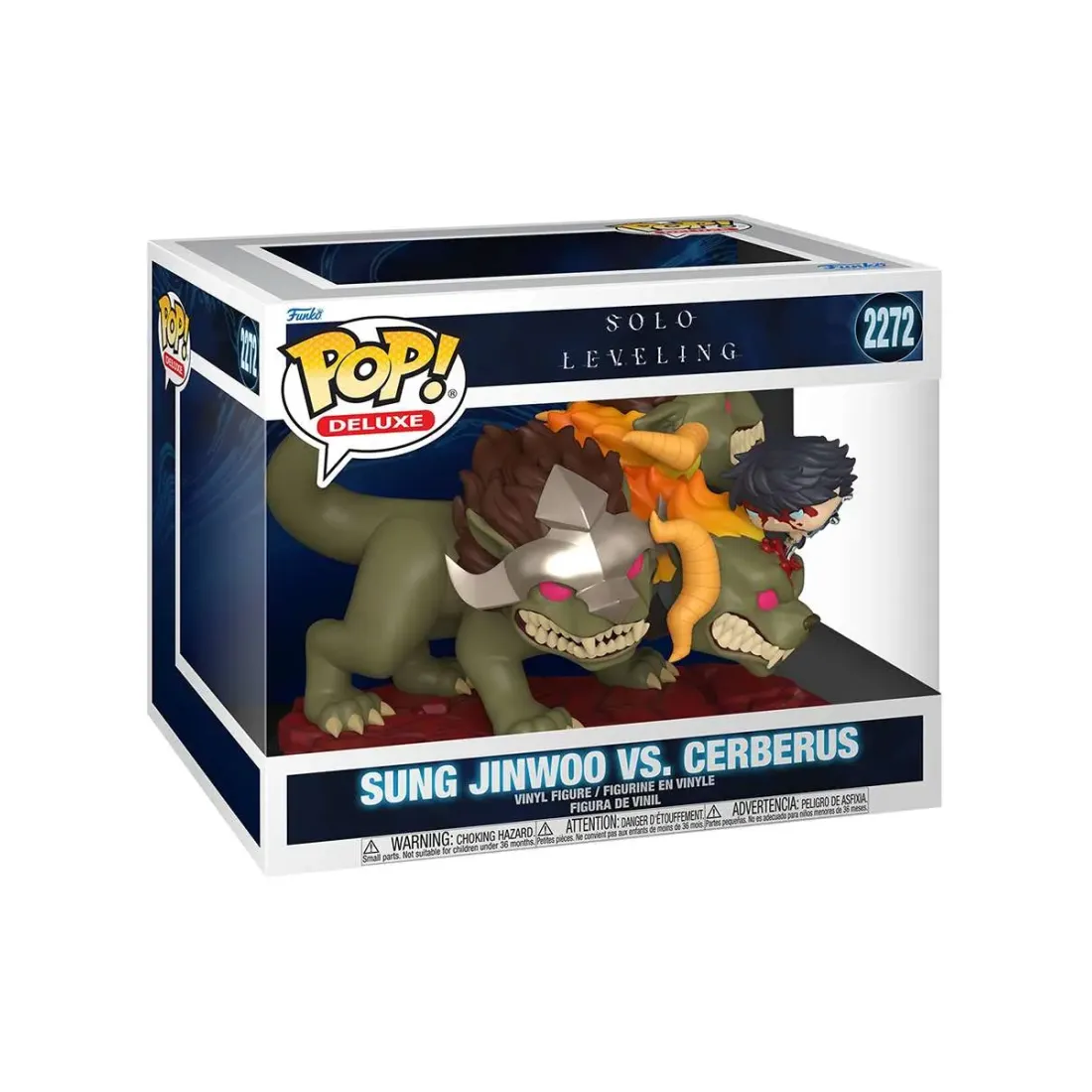 Фигурка Funko POP! Deluxe Solo Leveling S2 Sung Jinwoo Vs Cerberus (2272) 90634