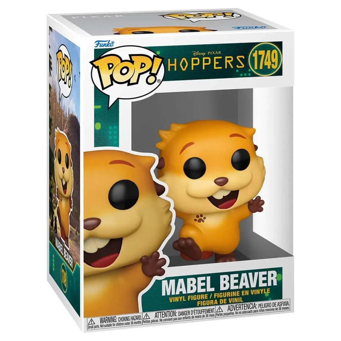 Фигурка Funko POP! Disney Hoppers Mabel Beaver w/(Mabel Tanaka) Chase (1749) 83613