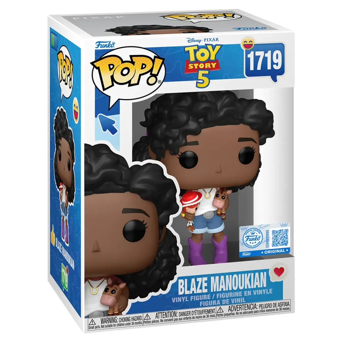 Фигурка Funko POP! Disney Toy Story 5 Blaze Manoukian (Exc) (1719) 91994
