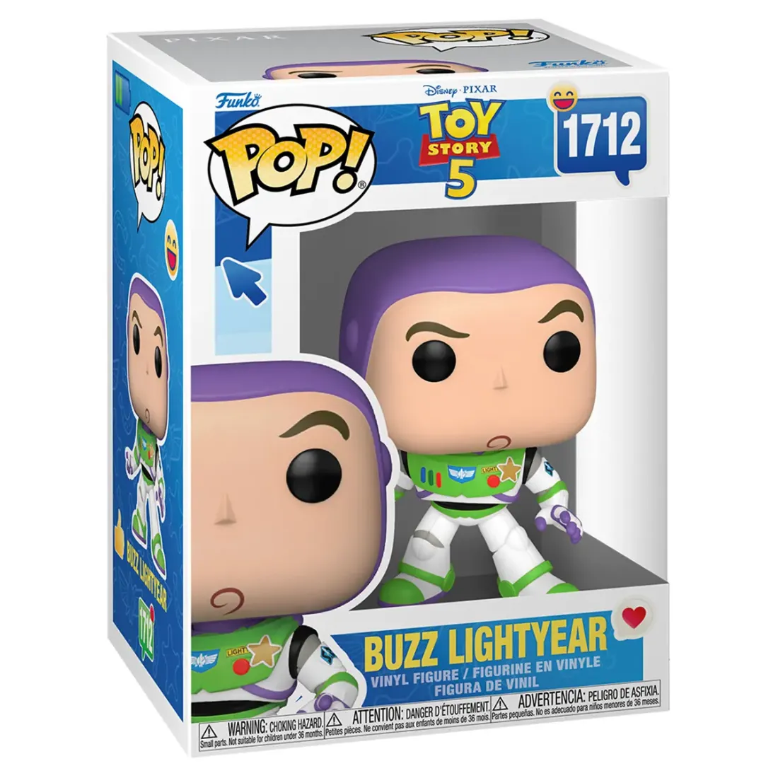 Фигурка Funko POP! Disney Toy Story 5 Buzz Lightyear (1712) 90768