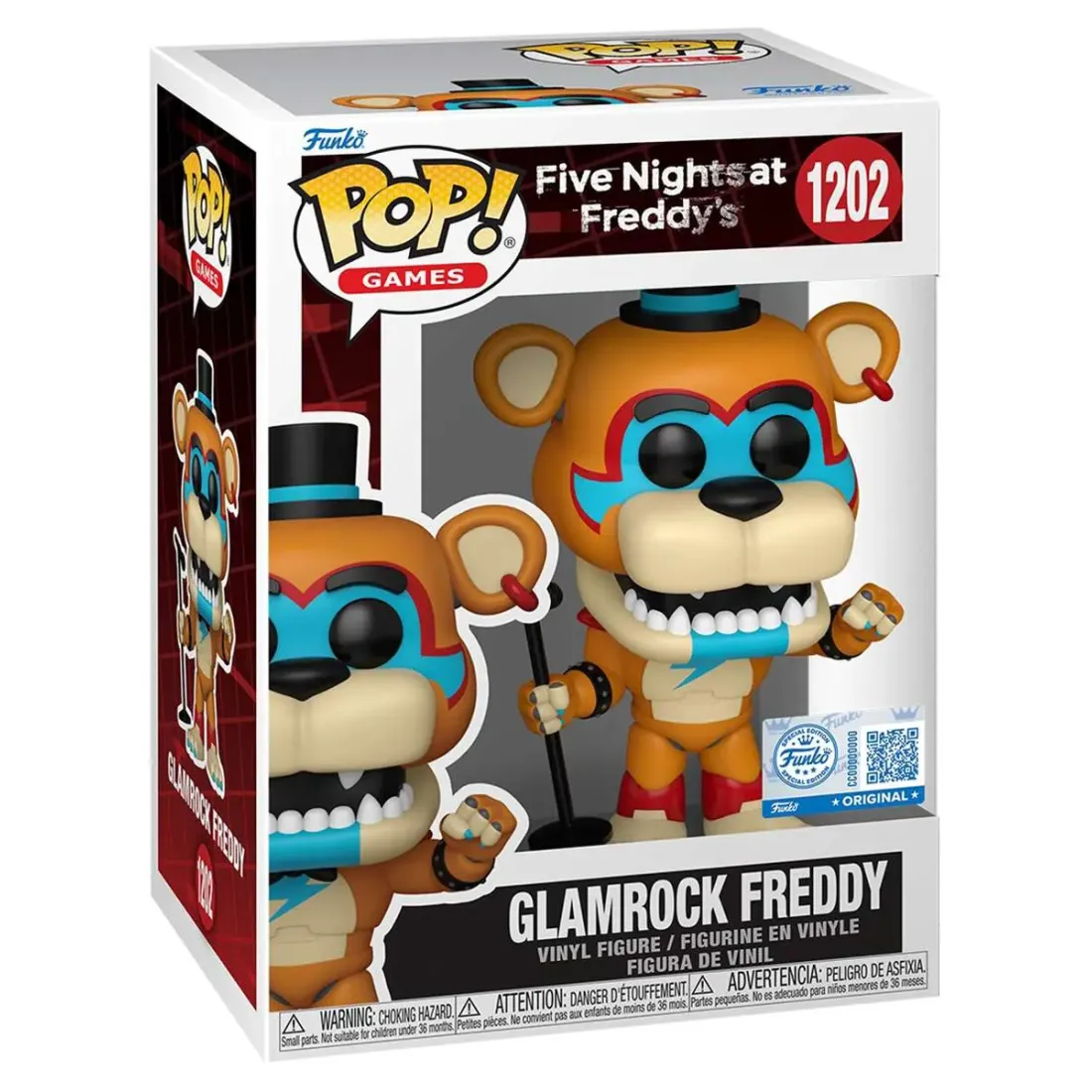 Фигурка Funko POP! Games FNAF Glamrock Freddy (Exc) (1202) 91962
