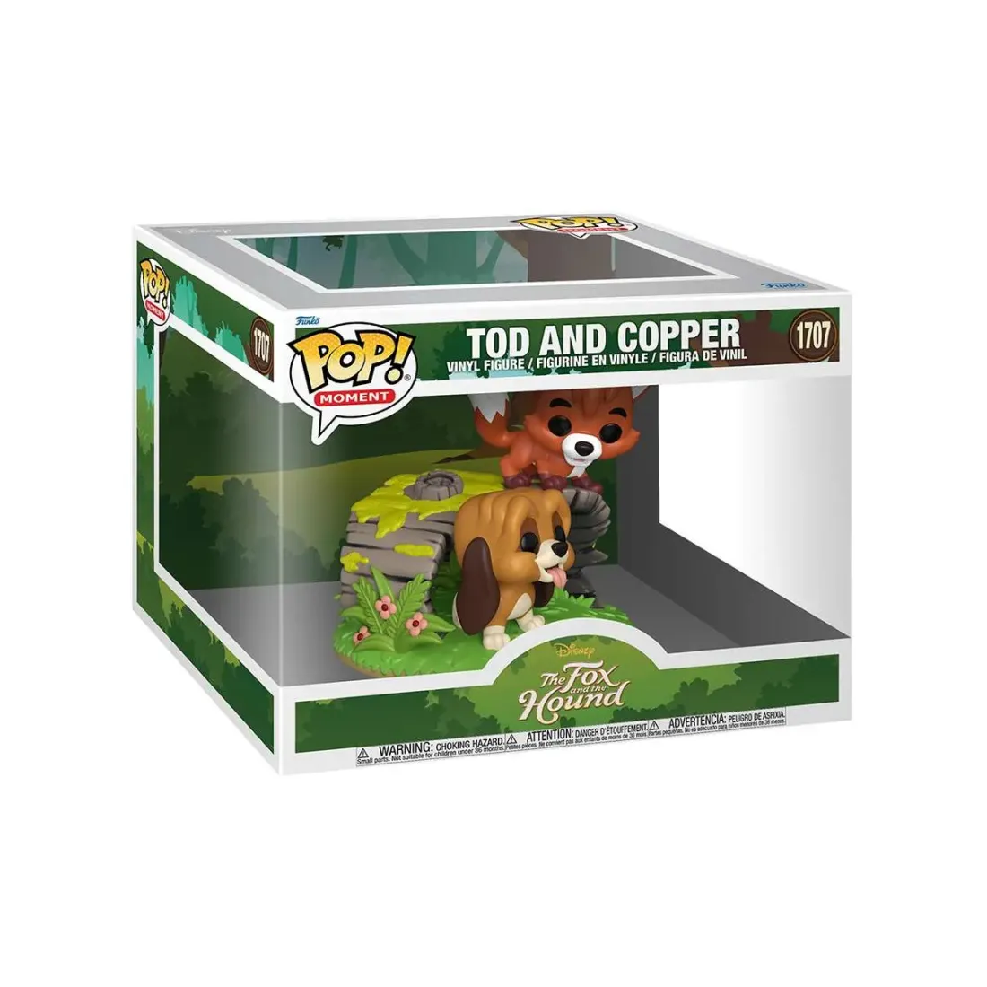Фигурка Funko POP! Moment Disney The Fox and the Hound Tod and Copper (1707) 90331