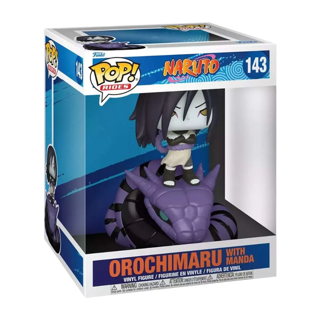 Фигурка Funko POP! Rides Naruto Classic Orochimaru with Manda (143) 90623