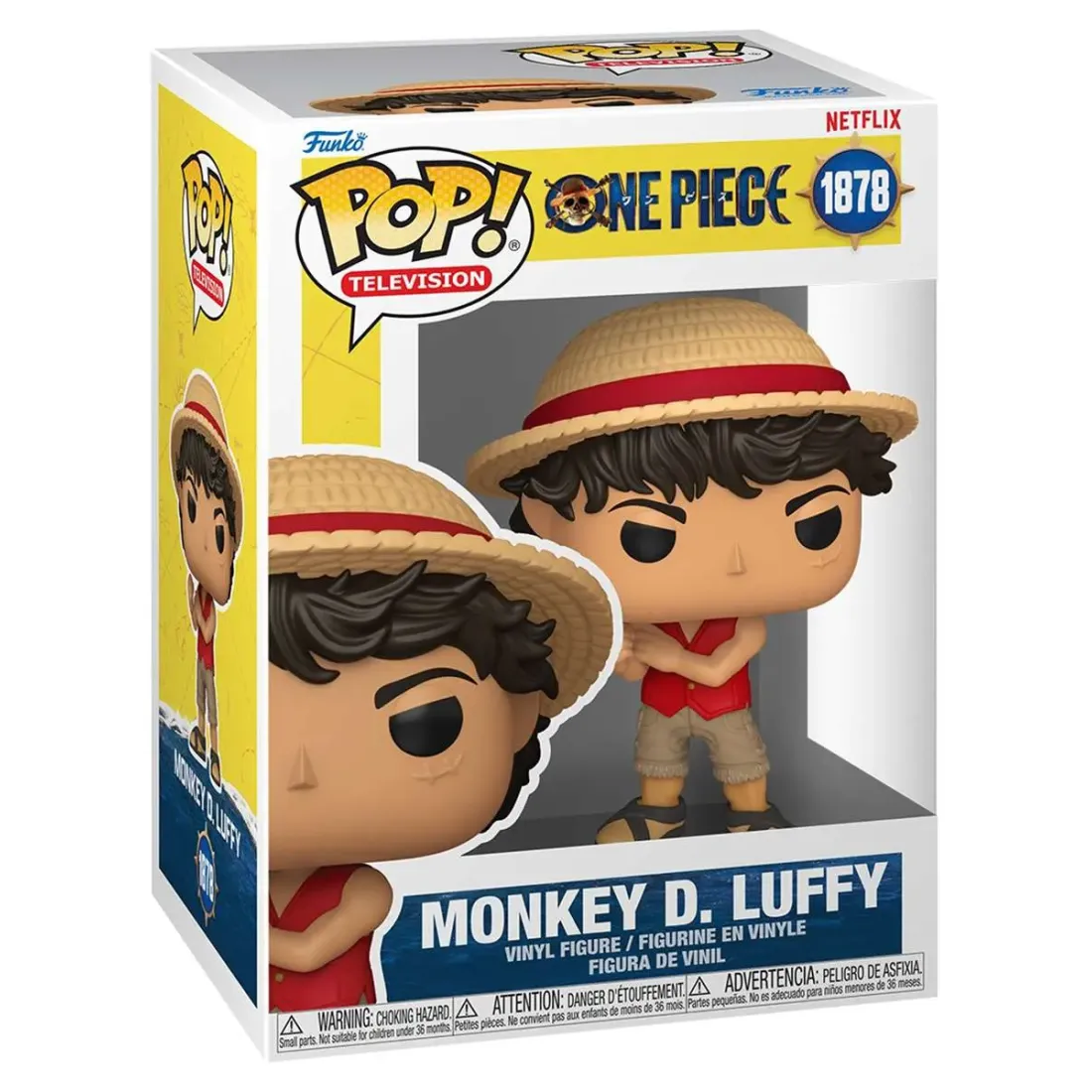 Фигурка Funko POP! TV One Piece Live Action Monkey D. Luffy (1878) 75665