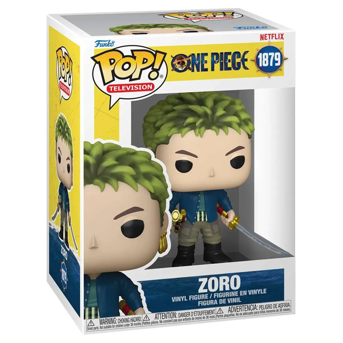 Фигурка Funko POP! TV One Piece Live Action Zoro (1879) 75669
