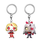 Набор брелоков Funko Pocket POP! Hazbin Hotel Charlie & Vaggie (Exc) 2шт 92005