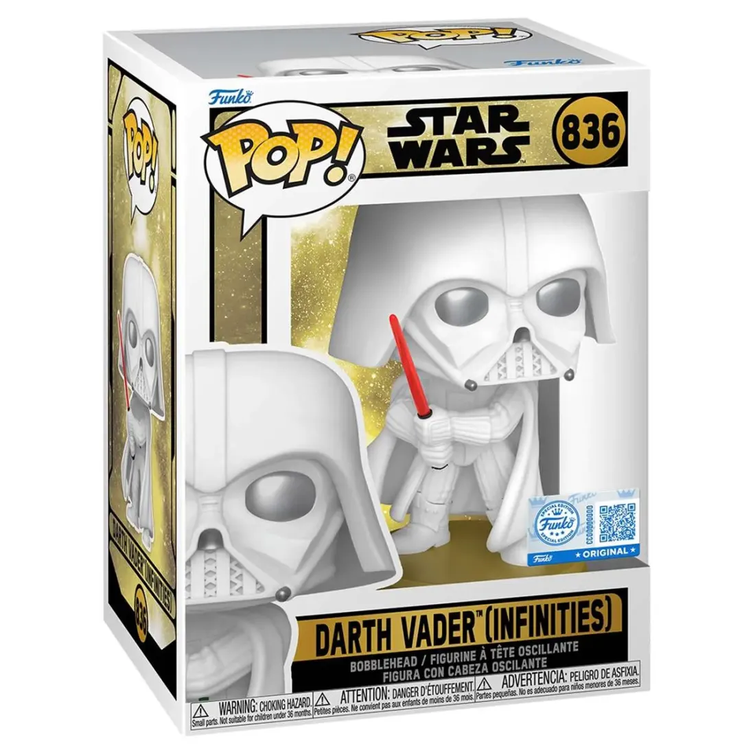 Фигурка Funko POP! Bobble Star Wars Legends Darth Vader (Infinities) (Exc) (836) 90873