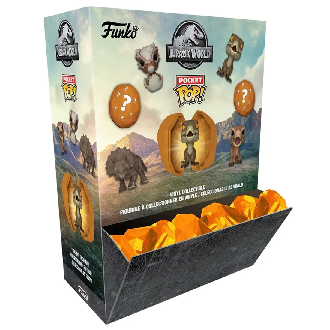 Фигурка Funko Pocket POP! Mystery Amber Jurassic World 1 штука в ассортименте (из 4) 87825