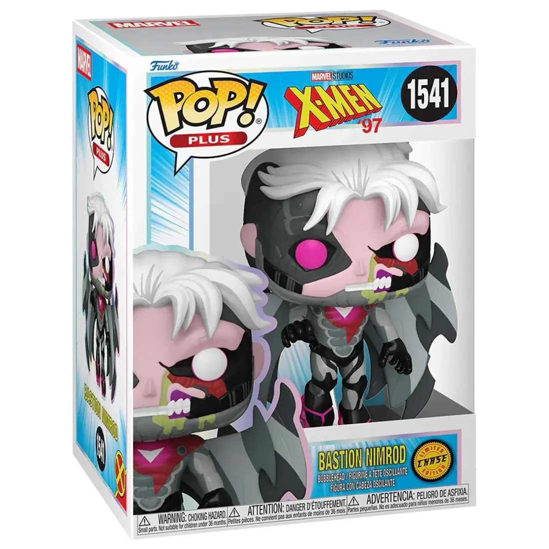 Фигурка Funko POP! Plus Bobble Marvel X-Men '97 Bastion Nimrod Chase (1541)