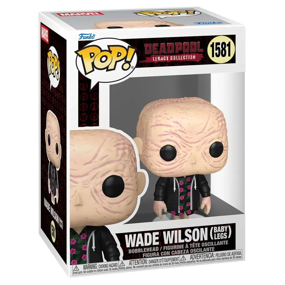 Фигурка Funko POP! Bobble Marvel Deadpool Legacy Collection Wade Wilson (Baby Legs) (1581) 80853