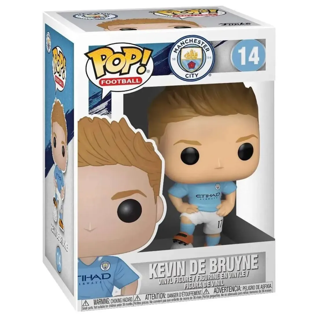 Фигурка Funko POP! Football Manchester City Kevin De Bruyne (14) 29214