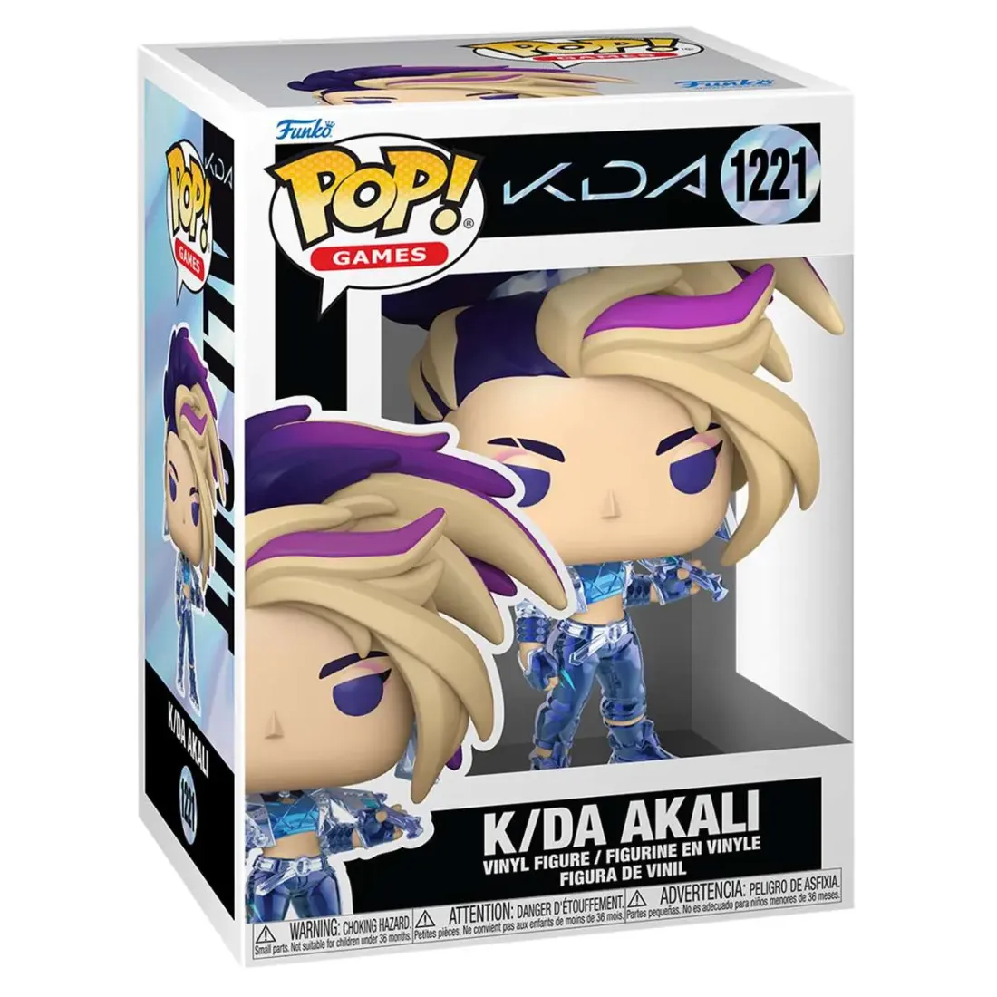 Фигурка Funko POP! Games League of Legends K/DA Akali (1221) 91472