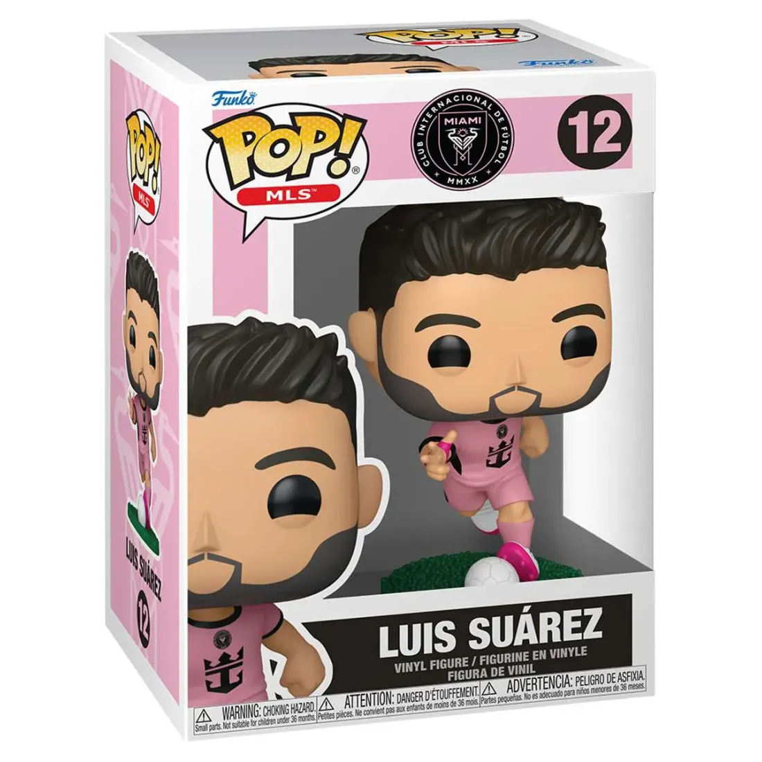 Фигурка Funko POP! MLS Inter Miami Luis Suarez (Pink Uniform) (12) 94701