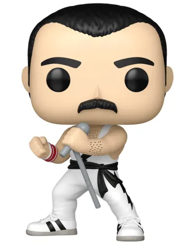 Фигурка Funko POP! Rocks Queen Freddie Mercury (White Singlet) (496) 75373