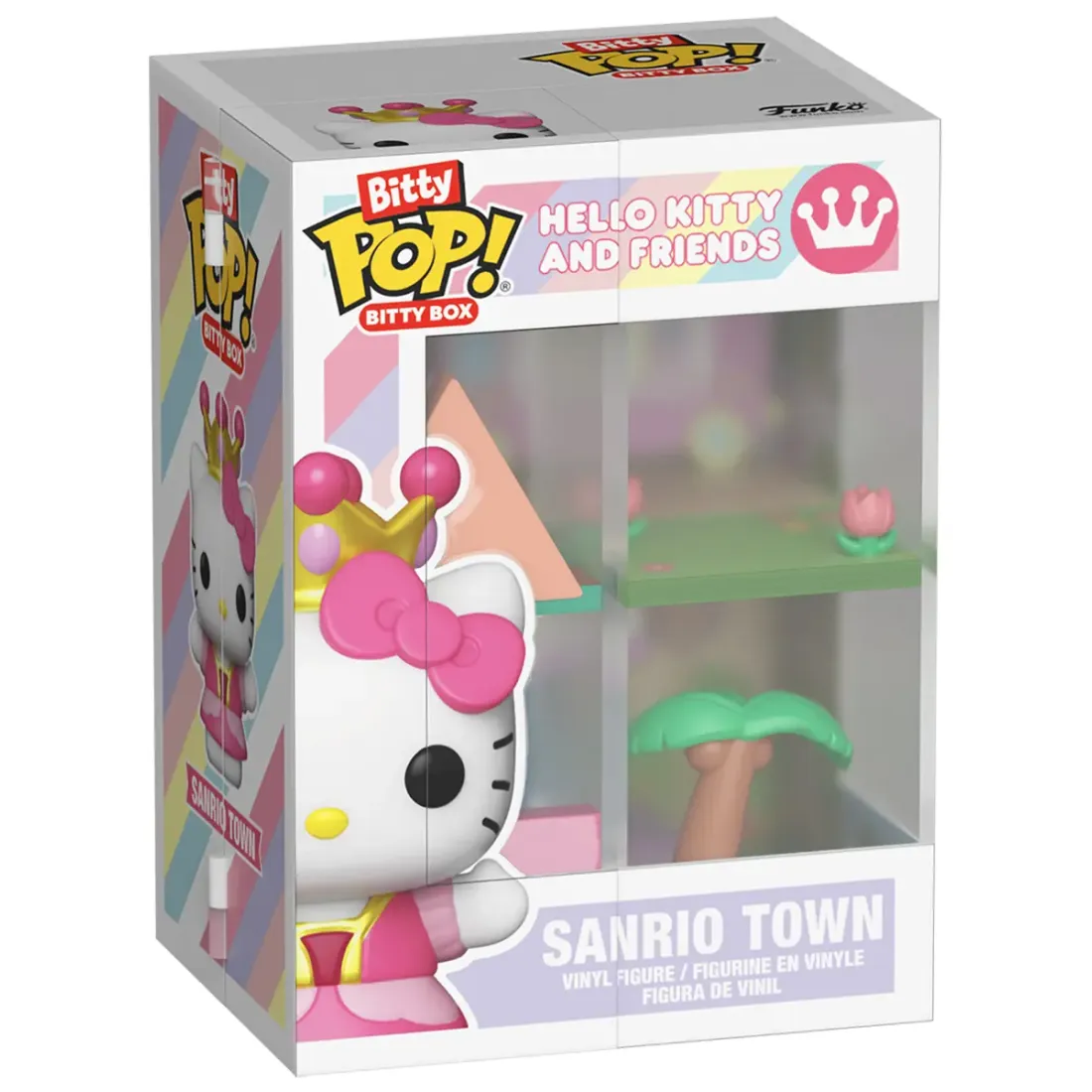 Набор Funko Bitty POP! Bitty Box Hello Kitty And Friends Sanrio Town+Hello Kitty+Badtz-Maru 93567
