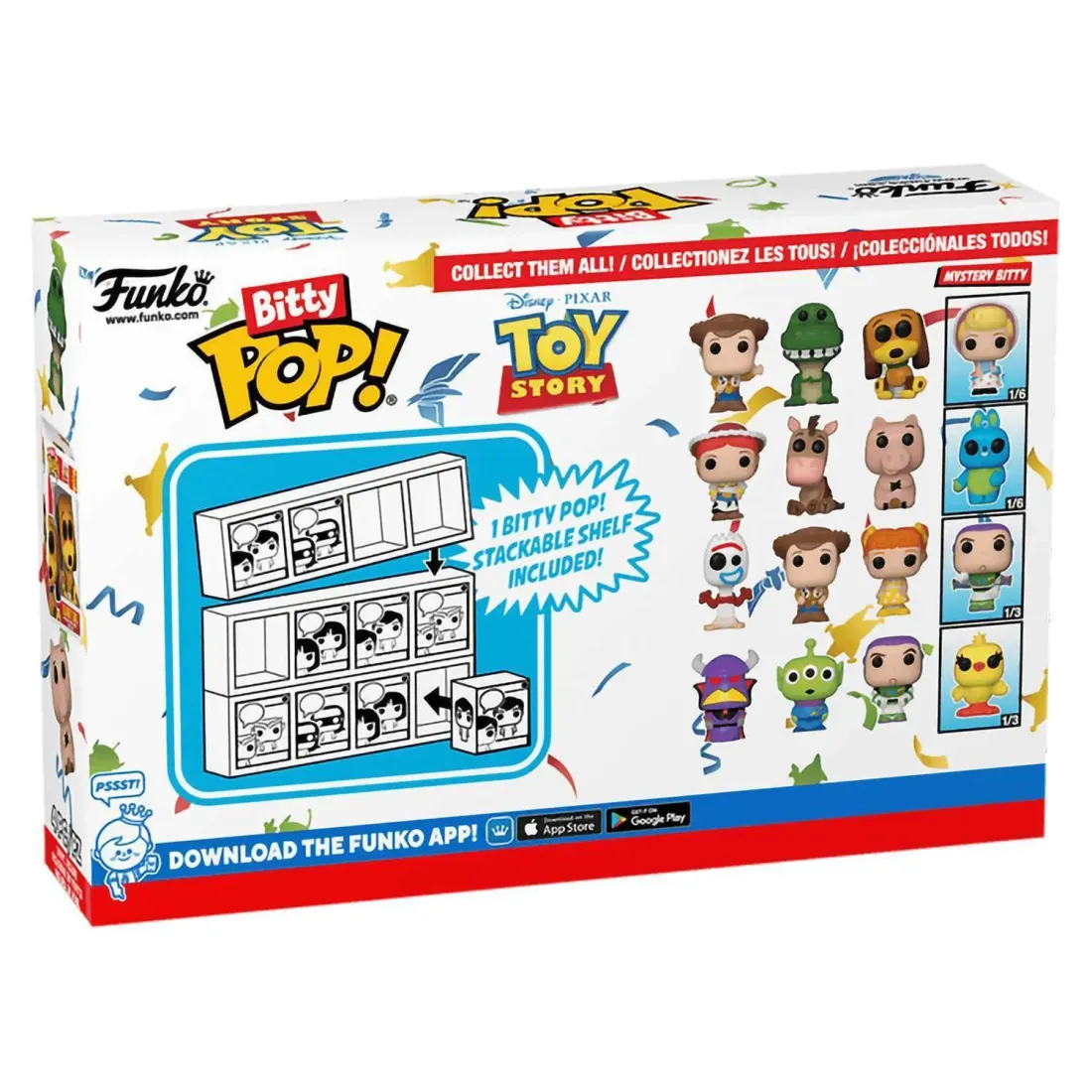 Набор Funko Bitty POP! Disney Toy Story Emperor Zurg+Alien+Buzz Lightyear+Mystery(1 of 4) 4шт 73043
