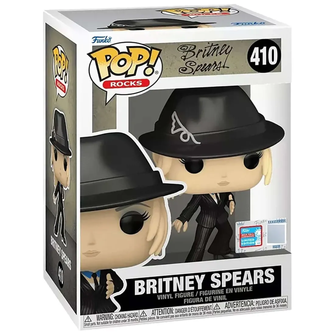 Фигурка Funko POP! Rocks Britney Spears Britney Spears NYCC24 (Exc) (410) 78658